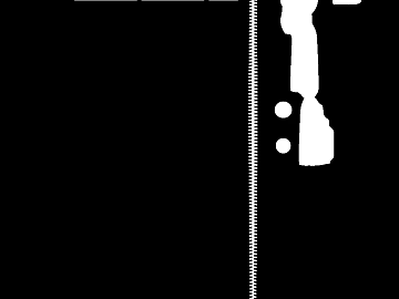 Black and White Zipper Bump Map texture (ID:ffaeh828496)
