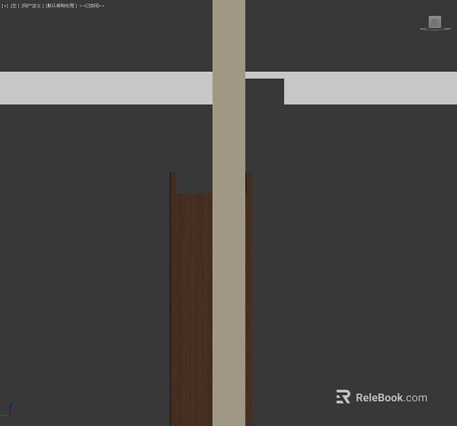 Dark brown wood grain interior wall panel texture