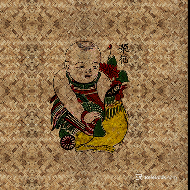 Woven goods texture