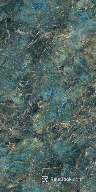 Blue Green Gold Pattern Luxury Stone Marble Wall Floor texture