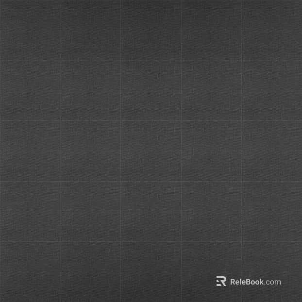 Dark gray plaid fabric for wall texture