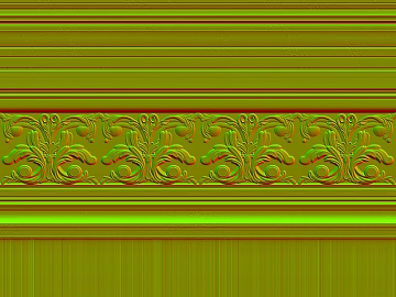 Yellow-green European-style carved waist line texture (ID:ffaeh660239)