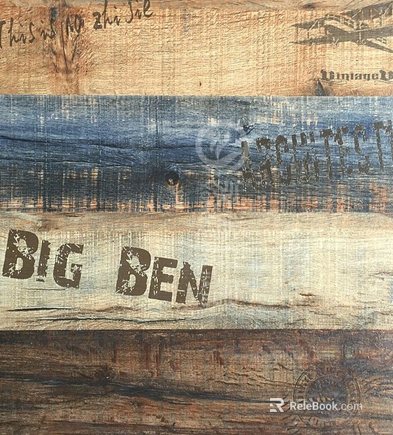 Wooden panel texture