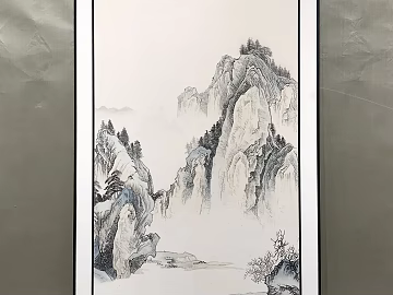 landscape painting texture (ID:ffacg94236)