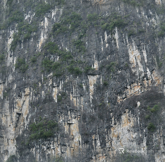 Rock wall texture