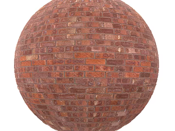 Brick wall PBR texture (ID:ffach310964)