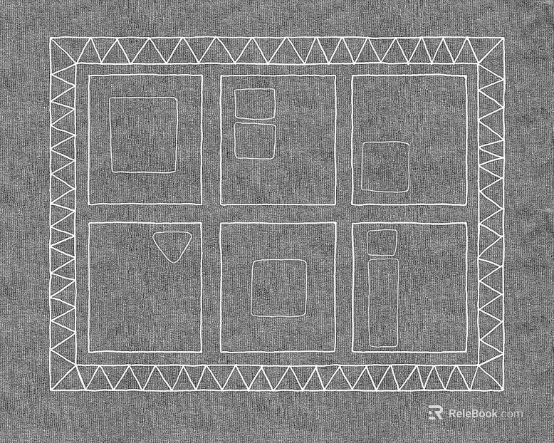 Pattern Carpet Map texture