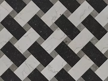 Black and White Grey Marble Herrymantle Floor Tile texture (ID:ffaeh433539)