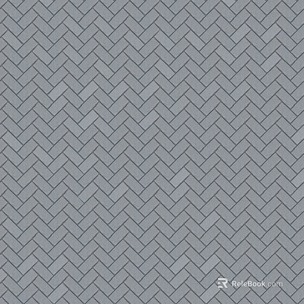 Herringbone pattern mosaic cement floor tile pavement road ground square paving texture