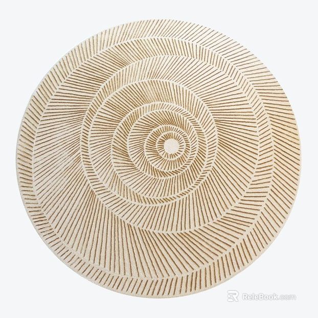 Round carpet texture