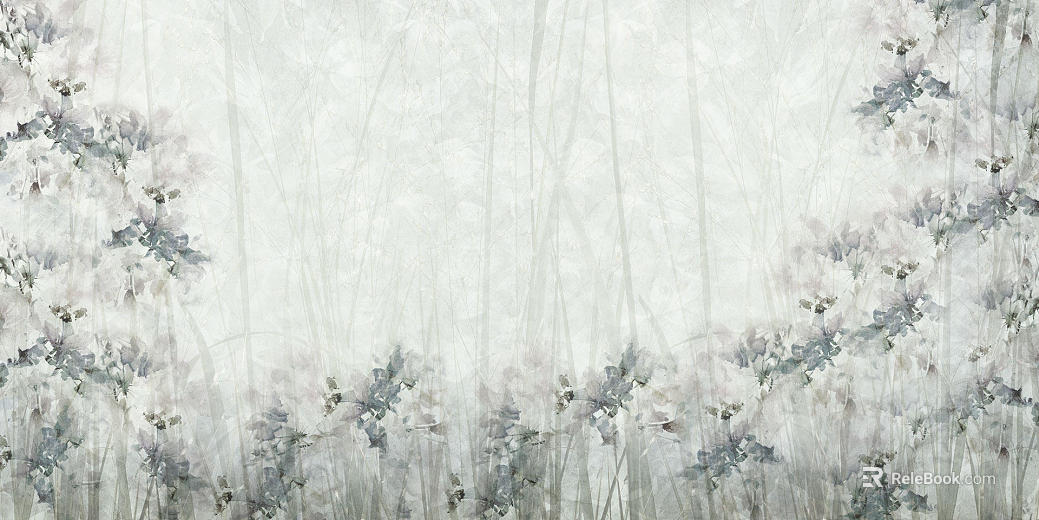 Blue Plant Wallpaper texture