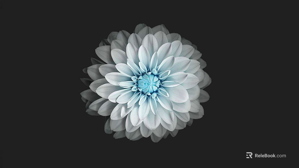 Plant painting texture