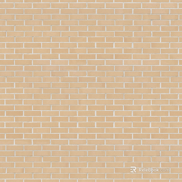 Brick wall yellow exterior wall brick texture