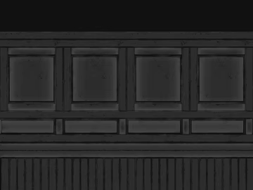 Dark gray wall paneling, interior walls texture (ID:ffaeh274046)