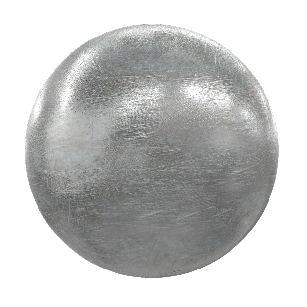 brushed metal PBR texture