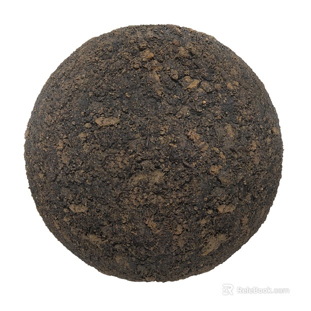 Soil PBR texture