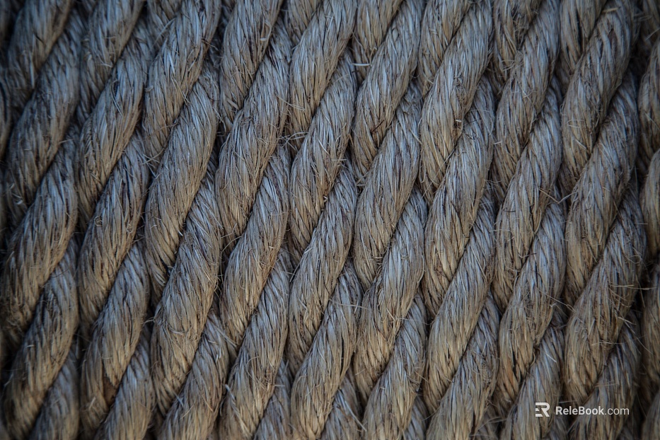 Hemp rope texture