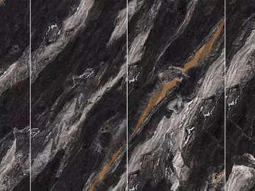 Luxury Stone Rock Slab Marble Black Rock Slab texture (ID:ffach456655)