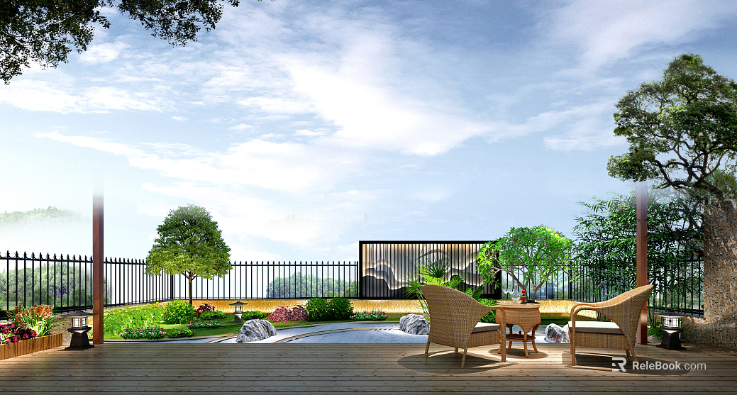 Courtyard Exterior texture