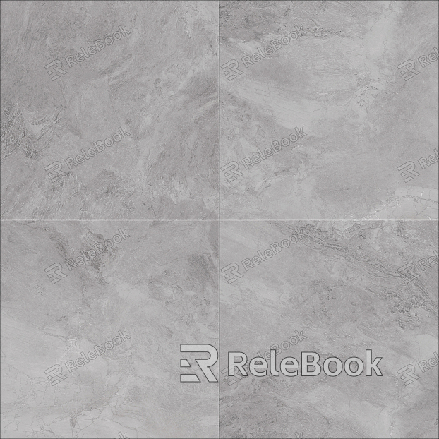 Running Water Pattern Marble, featuring fluid, undulating veins in soft gray and white hues against a tranquil, light-colored background, evoking the serene flow of water.