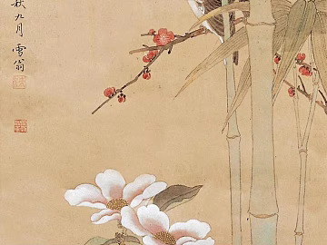 Plant painting texture (ID:ffacg45705)