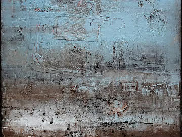 Gray-brown toned abstract decorative painting texture (ID:ffaeh202396)
