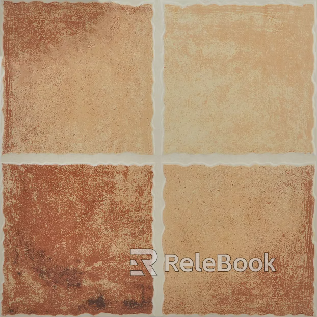 Antique Tile Yellow Non-slip Floor Tile texture