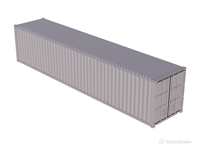 Light gray metal container freight storage texture