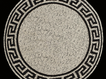 Round carpet texture (ID:ffajf8220)