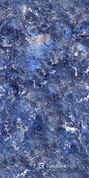 Blue marble luxury stone translucent stone texture