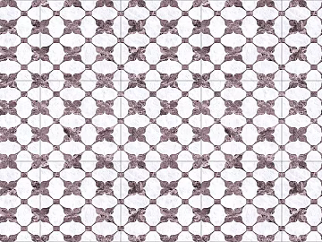Cream style French antique pattern brick marble pattern brick 3d model