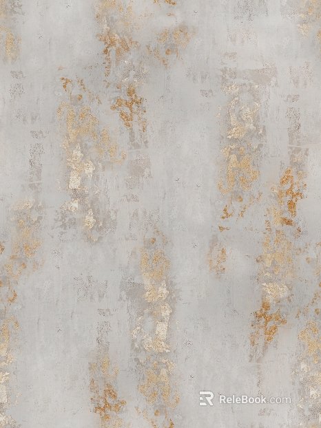Light gray gold foil art paint wall texture
