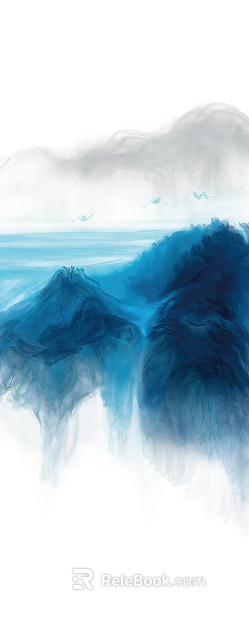 landscape painting texture