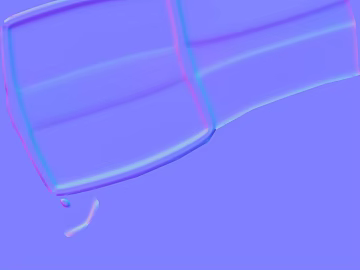 Cyber wind blue purple plastic film texture (ID:ffaeh853066)