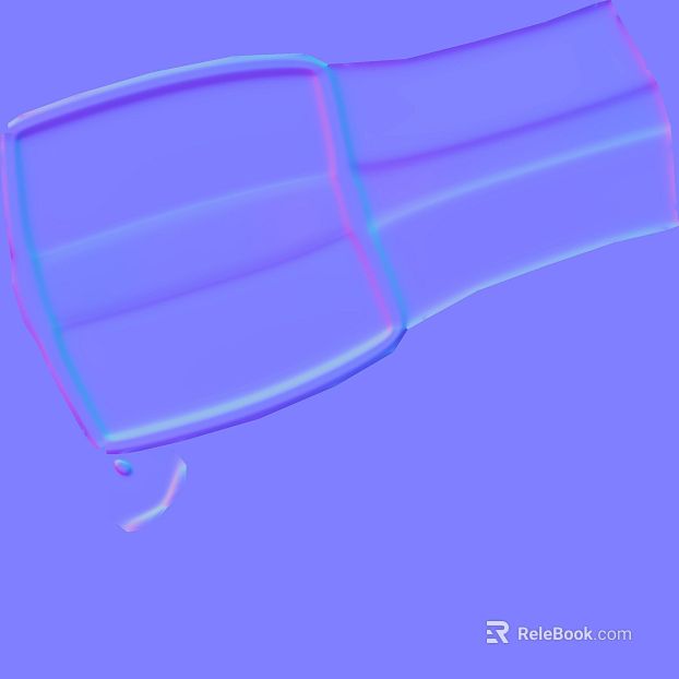 Cyber wind blue purple plastic film texture