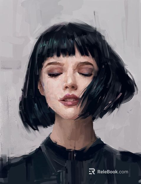 figure painting texture