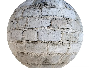 Brick wall PBR texture (ID:ffach551714)