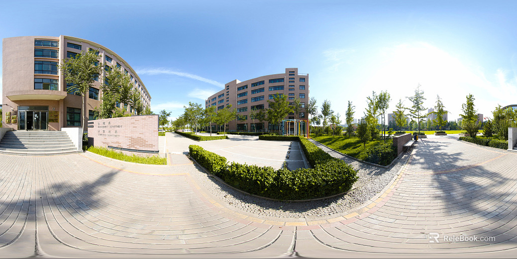 HDR City Campus Campus Panorama texture