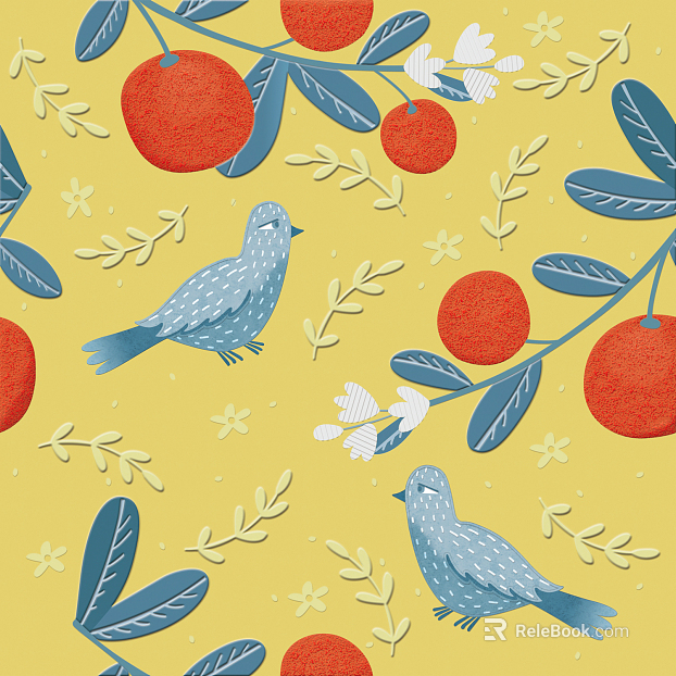 cartoon painting texture