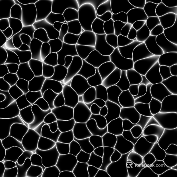 Modern black and white bump dirt stain noise ripple water surface texture