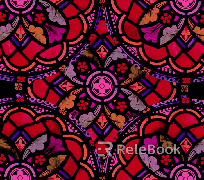 colored windows texture