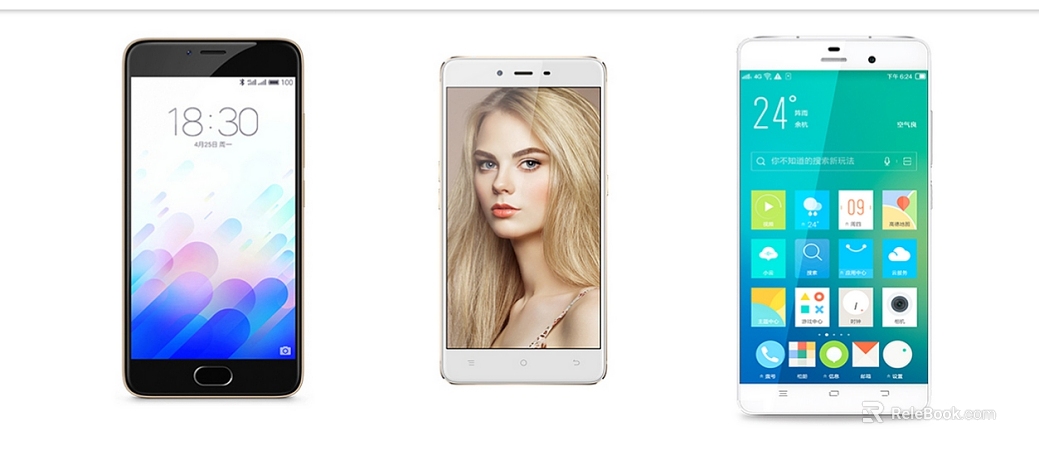 Mobile phone screen texture