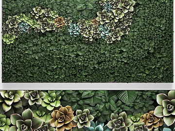 Plant wall texture (ID:ffajg85335)