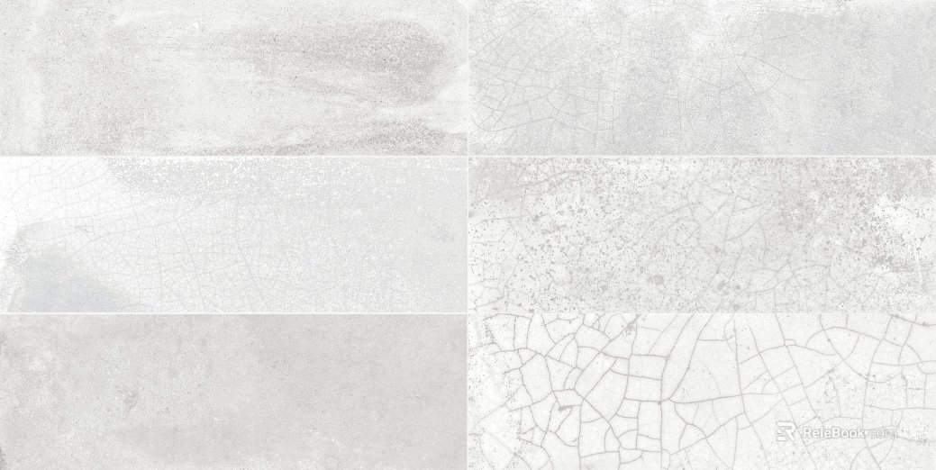 Light gray crack antique brick wall ground texture