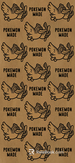 American retro scallion duck kraft paper treasure dream scallion duck retro wallpaper retro thread draft scallion duck cowhide scallion duck treasure dream wallpaper sticker bottom texture