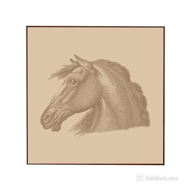 Animal painting texture
