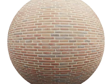 Brick wall PBR texture (ID:ffach479181)