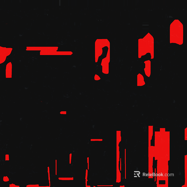 Red and black abstract geometric pattern decorative painting texture