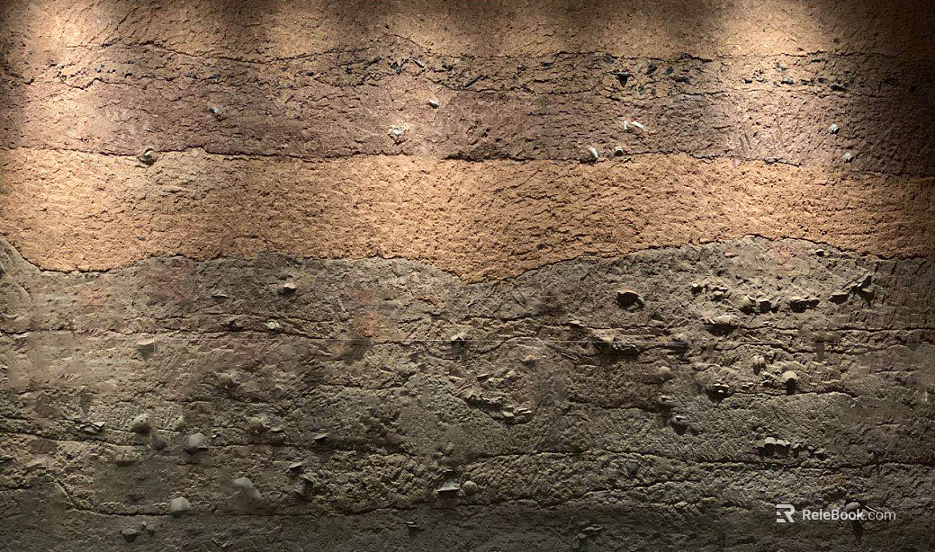 archaeological soil layer texture