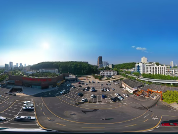 HDR city road traffic panorama texture (ID:ffach038103)